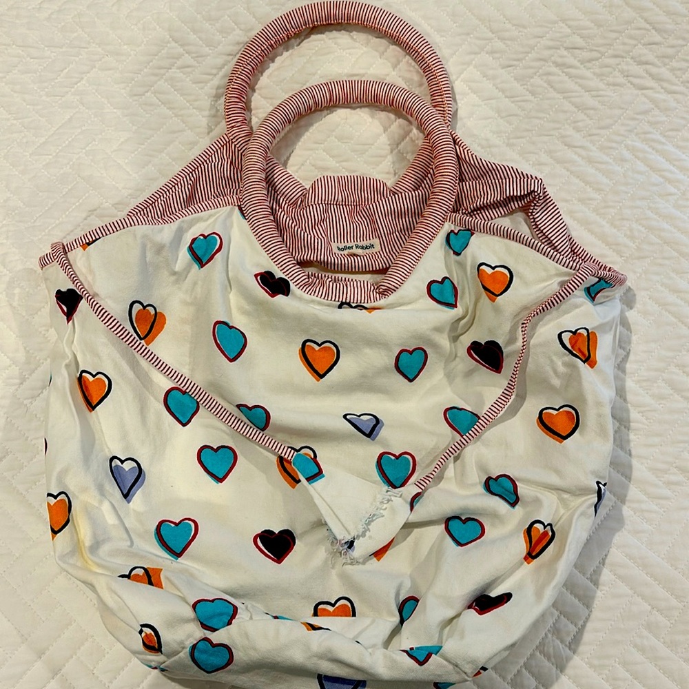 Roller Rabbit Bondi Bag - Heart Print
